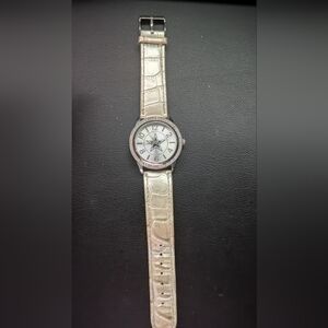 Dallas Cowboys  Women's Silver Watch
